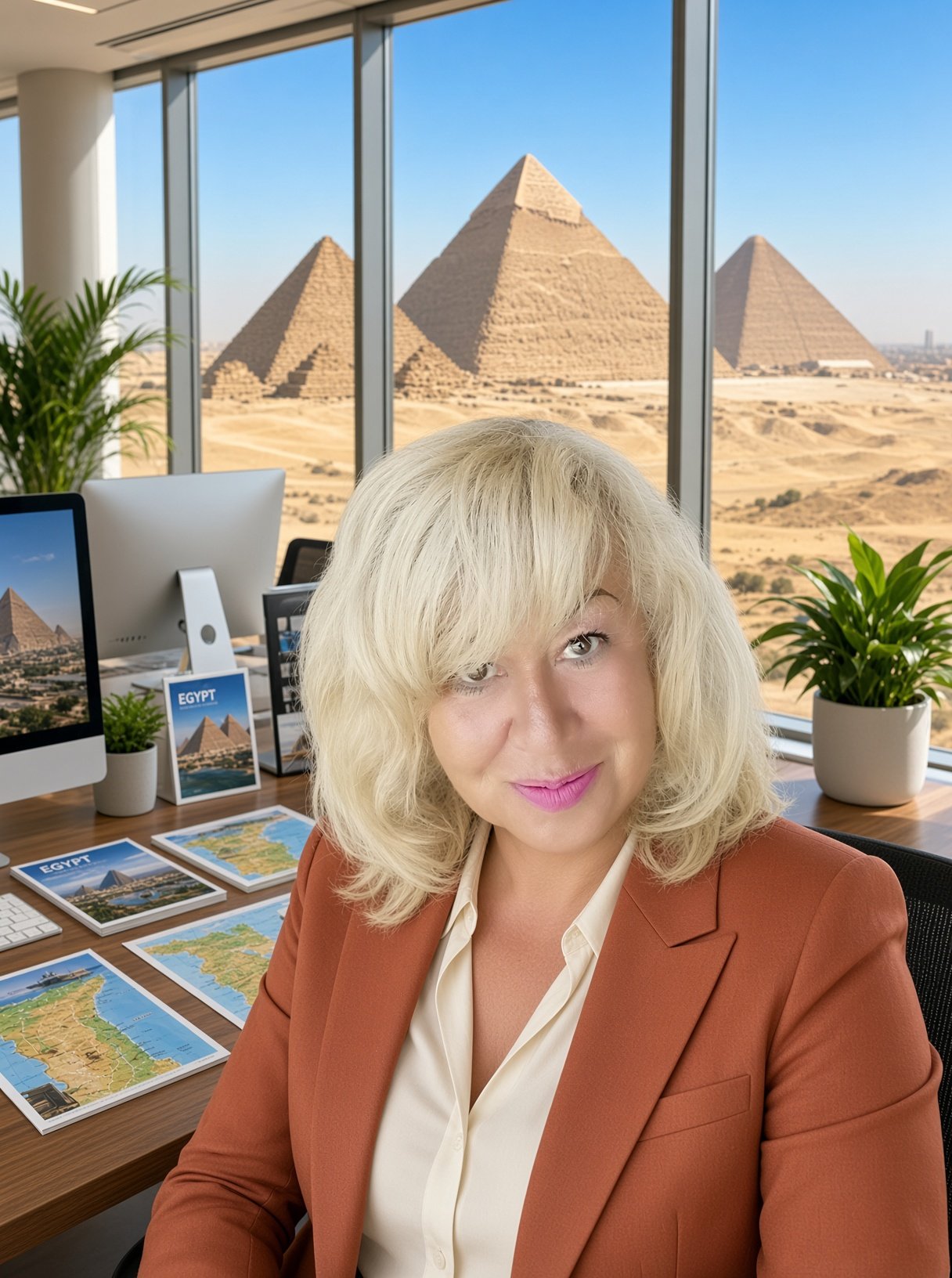 Alena, česká konzultantka pro výlety v Egyptě
